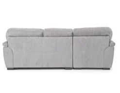 Mor Furniture Sofas|Wanda Full Pullout Sofa Chaise In Gray, Left Facing