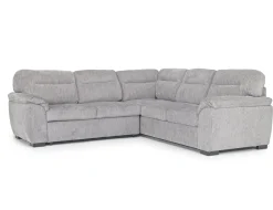 Mor Furniture Sleeper Sofas|Sectionals|Wanda Full Tux Sleeper Sectional W/ Storage In Gray, Right Facing
