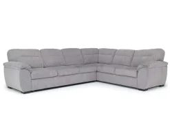 Mor Furniture Sleeper Sofas|Sectionals|Wanda Full Tux Sleeper Sectional W/ Storage In Gray, Right Facing