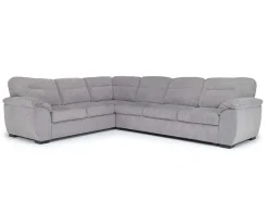 Mor Furniture Sleeper Sofas|Sectionals|Wanda Full Tux Sleeper Sectional W/ Storage In Gray, Right Facing