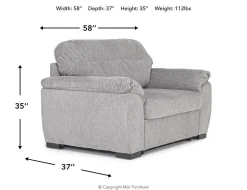 Mor Furniture Chairs|Sleeper Sofas|Wanda Twin Sleeper Chair In Gray
