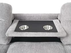 Mor Furniture Sleeper Sofas|Sectionals|Wanda Xl Storage Chaise Sleeper Sectional In Gray, Left Facing