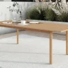 Mor Furniture Outdoor Dining Sets|Wesley Outdoor Dining Table & 6 Chairs In White/Natural