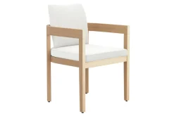 Mor Furniture Outdoor Dining Chairs|Wesley Outdoor Side Chair In White/Natural