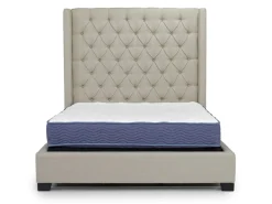Mor Furniture Beds|Upholstered Beds|Westerly Upholstered Bed In Gray, Queen