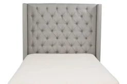 Mor Furniture Beds|Upholstered Beds|Westerly Upholstered Bed In Gray, Queen