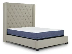 Mor Furniture Beds|Upholstered Beds|Westerly Upholstered Bed In Gray, Queen