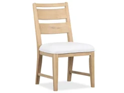 Mor Furniture Dining Room Sets|White Oak Dining Table, 4 Chairs & 2 Arm Chairs In Butternut