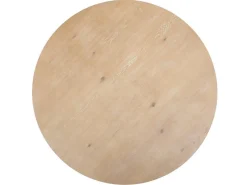 Mor Furniture Round Dining Tables|Dining Tables|White Oak Round Dining Table In Butternut