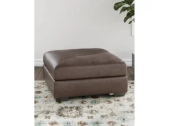 Mor Furniture Ottomans|Whitlock Oversized Ottoman In Caramel