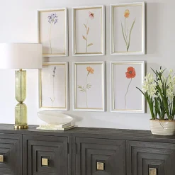 Mor Furniture Wall Art & Accents|Wild Flourish Wall Art, Set Of 6