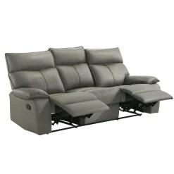 Mor Furniture Reclining Sofas|Living Room Sets|Wildcat Reclining Sofa & Loveseat In Aviarah Gray