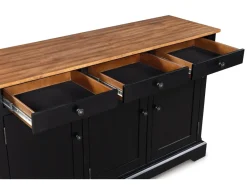 Mor Furniture Sideboards, Buffets & Hutches|Wildenauer Buffet In Brown/Black