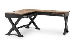 Mor Furniture Desks|Wildenauer Office Desk In Black/Brown