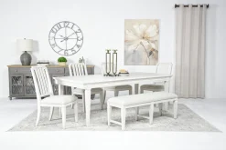 Mor Furniture Dining Benches|Willowbrook Dining Bench In Pebble