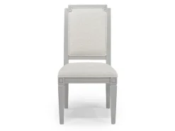 Mor Furniture Seating For 6|Dining Room Sets|Willowbrook Dining Table, 4 Chairs & Bench In Pebble, Slat