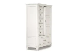 Mor Furniture Dressers & Chests|Willowbrook Door Chest In Egg Shell White