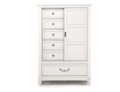 Mor Furniture Dressers & Chests|Willowbrook Door Chest In Egg Shell White