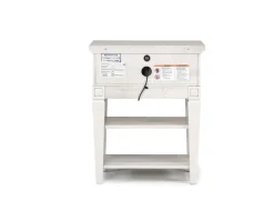 Mor Furniture Nightstands|Willowbrook Nightstand In Egg Shell White
