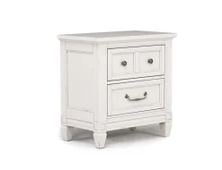 Mor Furniture Bedroom Sets|Willowbrook Panel Bed, Dresser, Mirror & Nightstand In Pebble, Queen