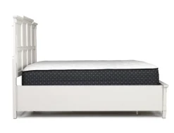 Mor Furniture Beds|Willowbrook Panel Bed In Pebble, Queen