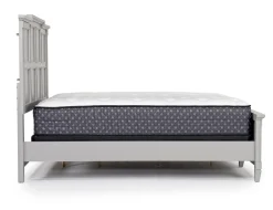 Mor Furniture Beds|Willowbrook Panel Bed In Pebble, Queen
