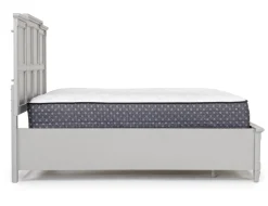 Mor Furniture Beds|Willowbrook Panel Bed In Pebble, Queen