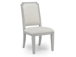 Mor Furniture Seating For 4|Round Dining Sets|Willowbrook Round Dining Table & 4 Chairs In Pebble, Slat