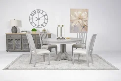 Mor Furniture Dining Tables|Round Dining Tables|Willowbrook Round Dining Table In Pebble
