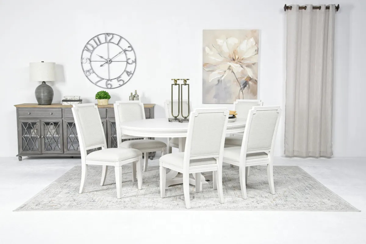 Mor Furniture Dining Tables|Round Dining Tables|Willowbrook Round Dining Table In Pebble