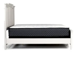 Mor Furniture Upholstered Beds|Beds|Willowbrook Upholstered Panel Bed In Pebble, Queen
