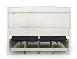 Mor Furniture Upholstered Beds|Beds|Willowbrook Upholstered Panel Bed In Pebble, Queen