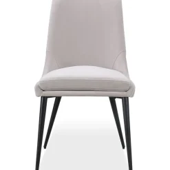 Mor Furniture Seating For 4|Round Dining Sets|Winston Round Dining Table & 4 Chairs In Black/Ash Gray