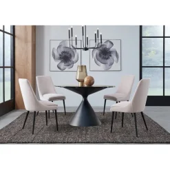 Mor Furniture Dining Chairs|Winston Side Chair In Cream, Set Of 2