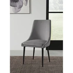 Mor Furniture Dining Chairs|Winston Side Chair In Cream, Set Of 2