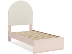 Mor Furniture Kids Beds & Bunk Beds|Wistenpine Panel Bed In Blush, Twin