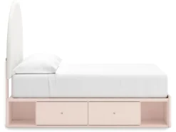 Mor Furniture Kids Beds & Bunk Beds|Wistenpine Storage Bed In Blush, Twin