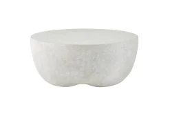 Mor Furniture Outdoor Coffee Tables|Wright Outdoor Round Coffee Table In White