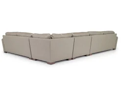 Mor Furniture Sectionals|York 4 Piece Sectional In Chestnut Leather