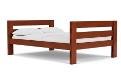 Mor Furniture Kids Beds & Bunk Beds|Young Pioneer Bed In Cinnamon, Twin