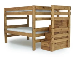 Mor Furniture Kids Beds & Bunk Beds|Young Pioneer Bunk Bed In Natural, Twin