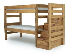 Mor Furniture Kids Beds & Bunk Beds|Young Pioneer Bunk Bed In Natural, Twin