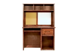 Mor Furniture Desks|Kids Desks & Storage|Young Pioneer Desk & Hutch In Natural
