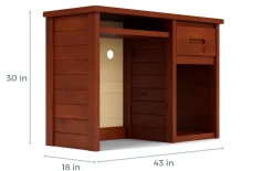 Mor Furniture Desks|Kids Desks & Storage|Young Pioneer Desk In Natural