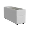 Mor Furniture Outdoor Accent Tables|Zandara Outdoor Console W/ Cooler & Speaker In Beige