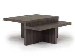 Mor Furniture Coffee Tables|Zendex Coffee Table & End Table Set In Brown